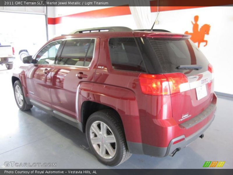 Merlot Jewel Metallic / Light Titanium 2011 GMC Terrain SLT