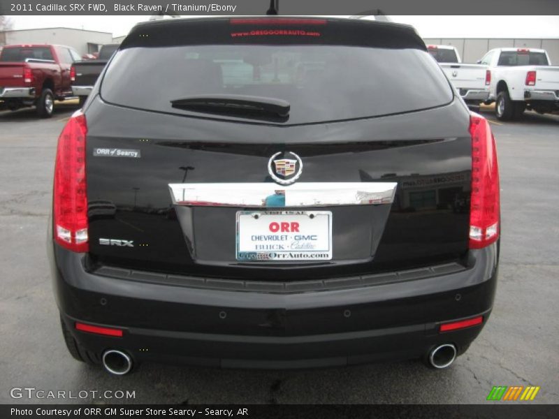 Black Raven / Titanium/Ebony 2011 Cadillac SRX FWD