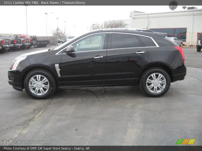 Black Raven / Titanium/Ebony 2011 Cadillac SRX FWD