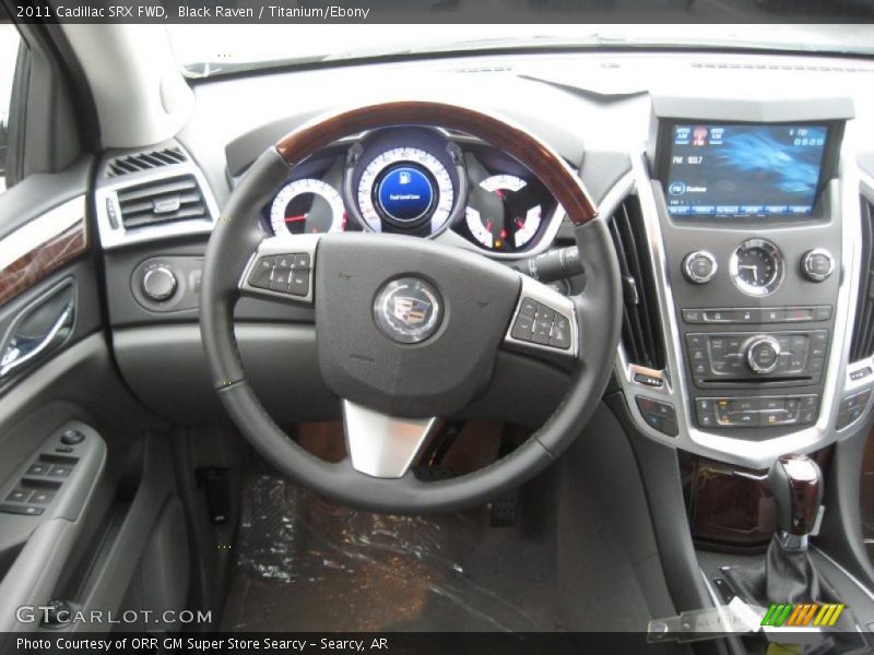 Black Raven / Titanium/Ebony 2011 Cadillac SRX FWD