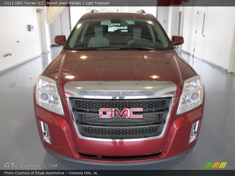 Merlot Jewel Metallic / Light Titanium 2011 GMC Terrain SLT