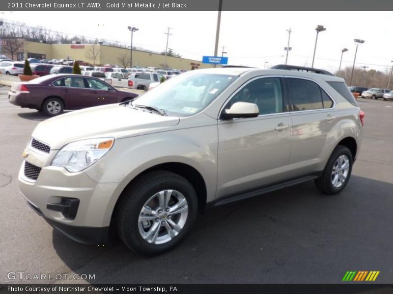  2011 Equinox LT AWD Gold Mist Metallic