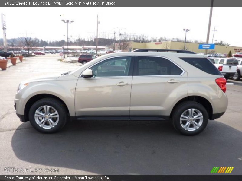  2011 Equinox LT AWD Gold Mist Metallic