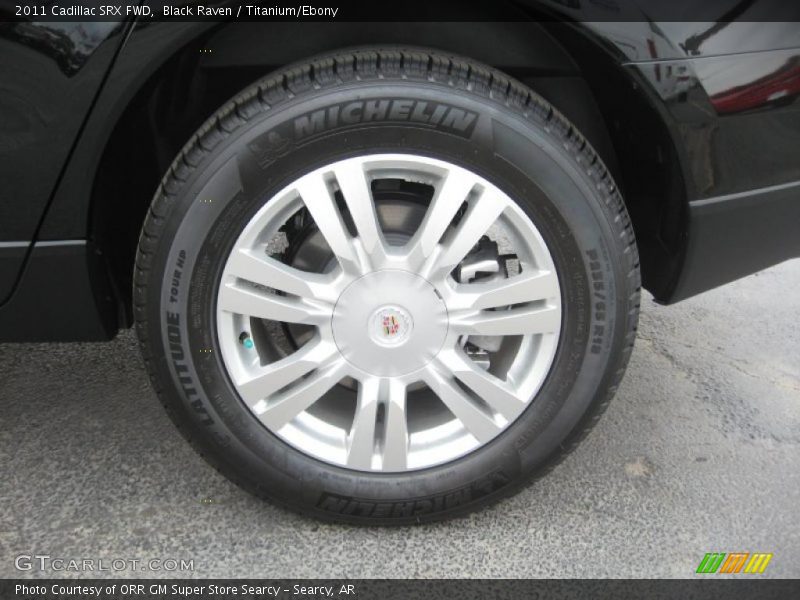 Black Raven / Titanium/Ebony 2011 Cadillac SRX FWD
