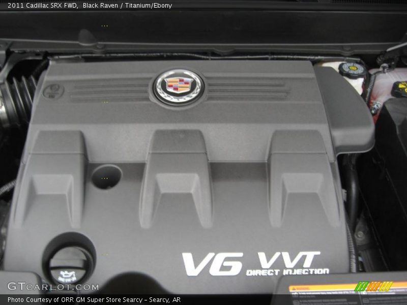 Black Raven / Titanium/Ebony 2011 Cadillac SRX FWD