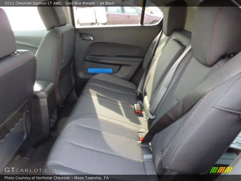 Gold Mist Metallic / Jet Black 2011 Chevrolet Equinox LT AWD