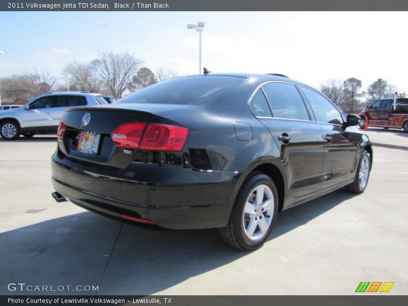 Black / Titan Black 2011 Volkswagen Jetta TDI Sedan