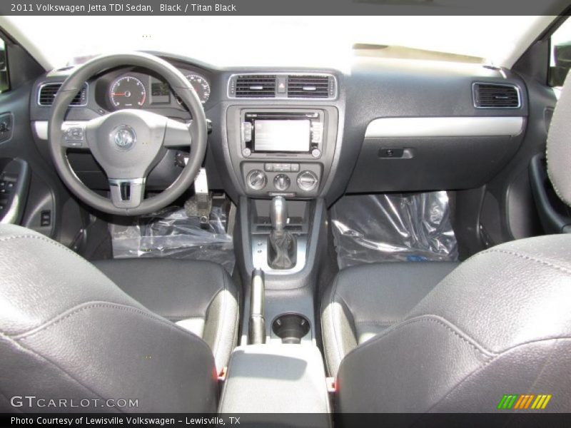 Dashboard of 2011 Jetta TDI Sedan