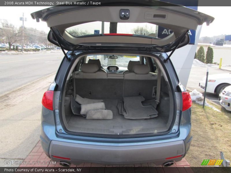 Steel Blue Metallic / Taupe 2008 Acura MDX Technology