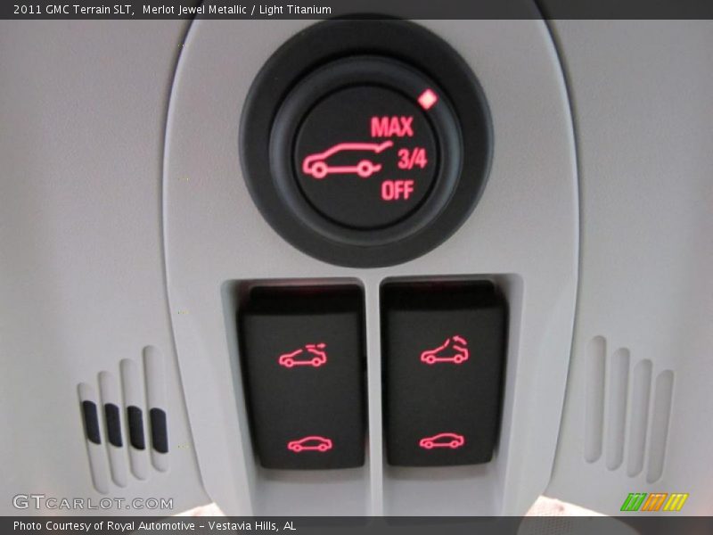 Merlot Jewel Metallic / Light Titanium 2011 GMC Terrain SLT