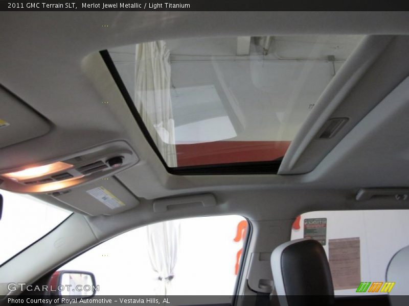 Merlot Jewel Metallic / Light Titanium 2011 GMC Terrain SLT