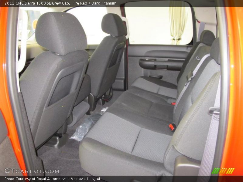 Fire Red / Dark Titanium 2011 GMC Sierra 1500 SL Crew Cab