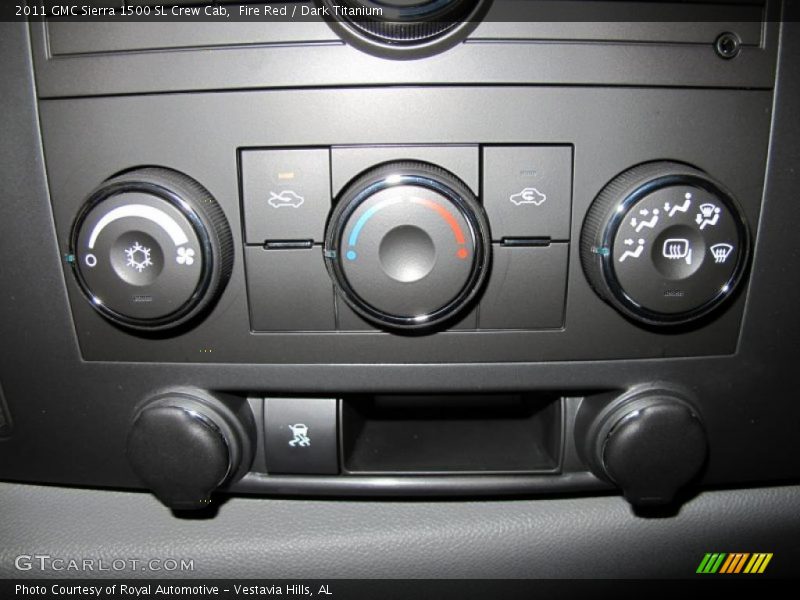 Fire Red / Dark Titanium 2011 GMC Sierra 1500 SL Crew Cab