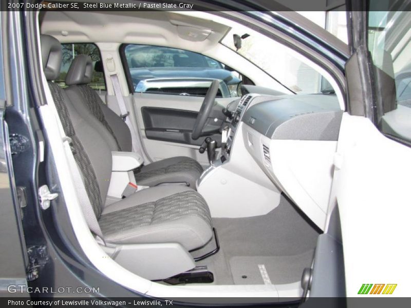 Steel Blue Metallic / Pastel Slate Gray 2007 Dodge Caliber SE