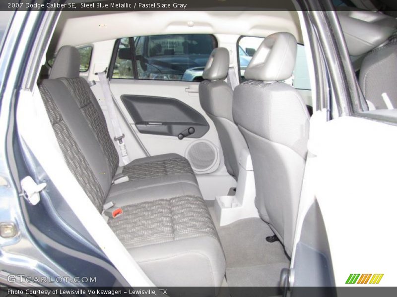 Steel Blue Metallic / Pastel Slate Gray 2007 Dodge Caliber SE