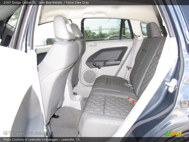 Steel Blue Metallic / Pastel Slate Gray 2007 Dodge Caliber SE