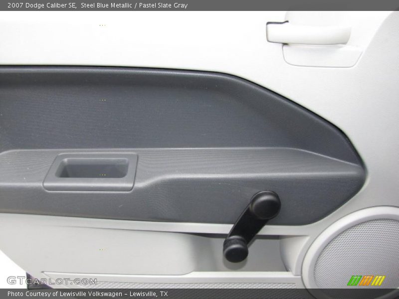 Steel Blue Metallic / Pastel Slate Gray 2007 Dodge Caliber SE