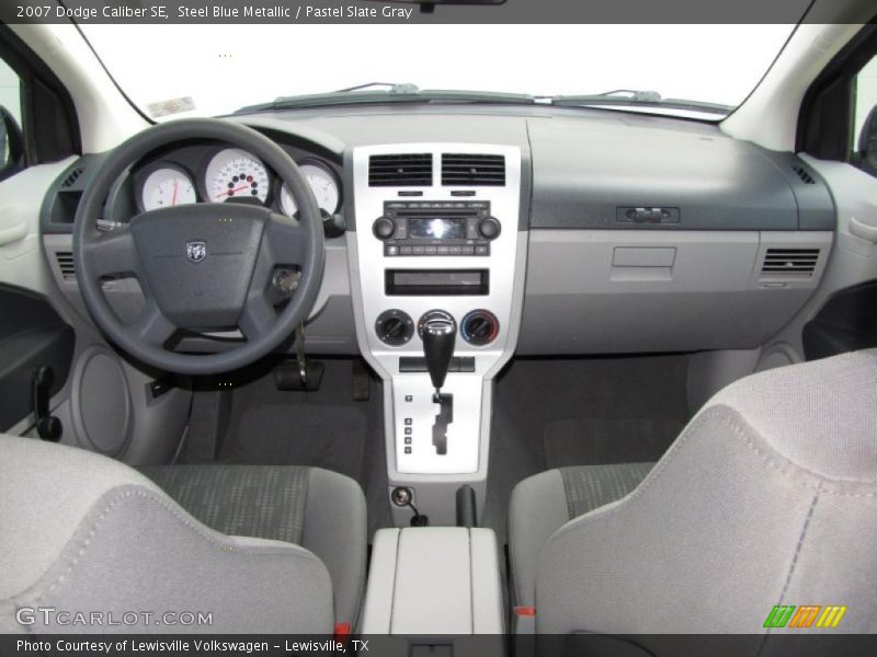 Steel Blue Metallic / Pastel Slate Gray 2007 Dodge Caliber SE