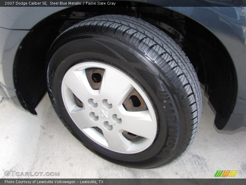 Steel Blue Metallic / Pastel Slate Gray 2007 Dodge Caliber SE