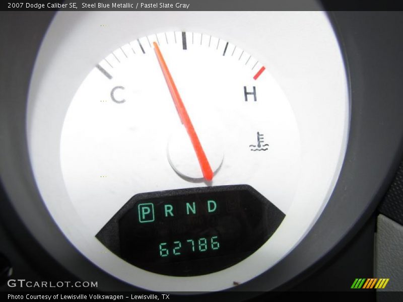 Steel Blue Metallic / Pastel Slate Gray 2007 Dodge Caliber SE