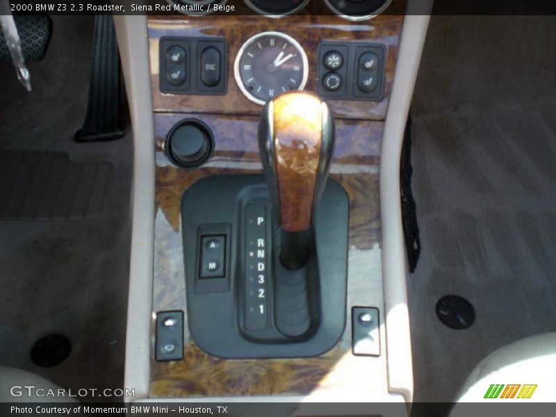 Siena Red Metallic / Beige 2000 BMW Z3 2.3 Roadster