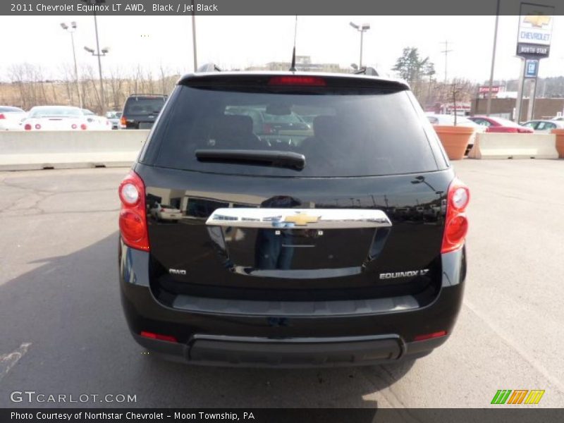 Black / Jet Black 2011 Chevrolet Equinox LT AWD
