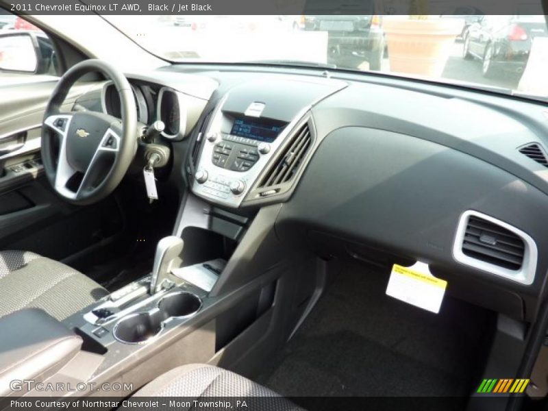 Black / Jet Black 2011 Chevrolet Equinox LT AWD