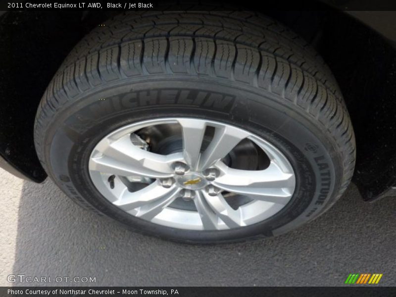Black / Jet Black 2011 Chevrolet Equinox LT AWD