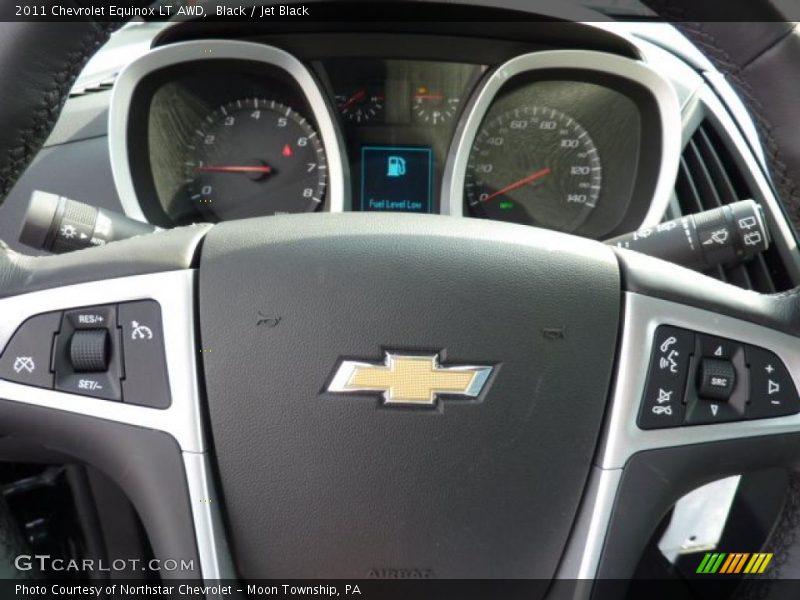 Black / Jet Black 2011 Chevrolet Equinox LT AWD