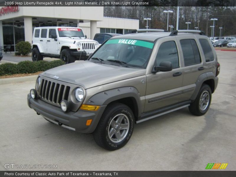 Light Khaki Metallic / Dark Khaki/Light Graystone 2006 Jeep Liberty Renegade 4x4