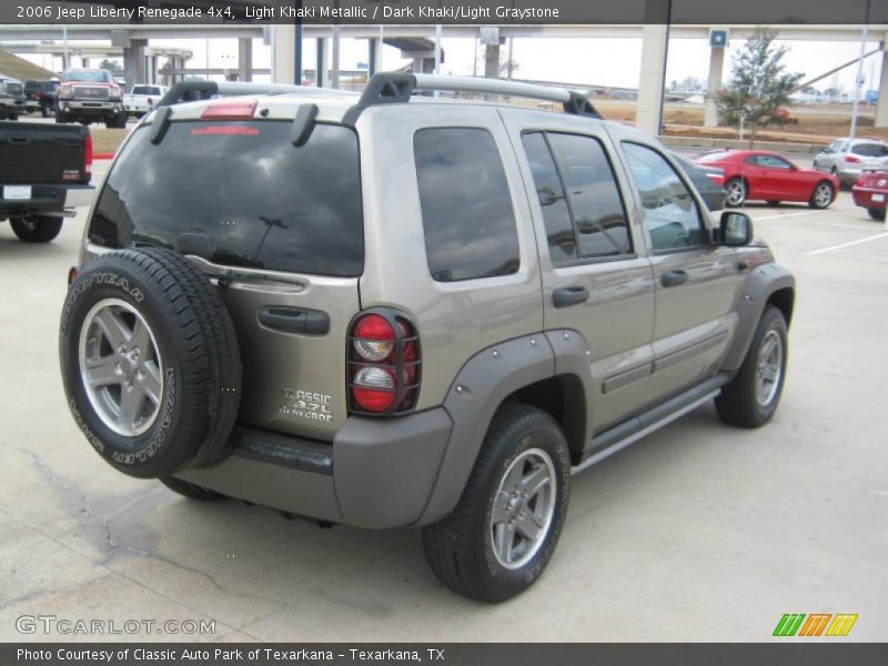 Light Khaki Metallic / Dark Khaki/Light Graystone 2006 Jeep Liberty Renegade 4x4