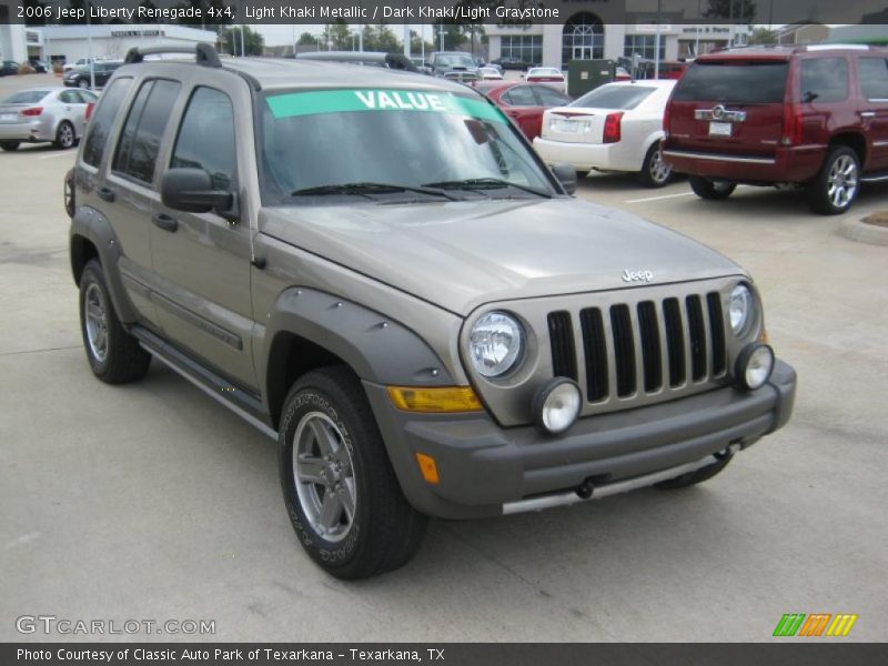 Light Khaki Metallic / Dark Khaki/Light Graystone 2006 Jeep Liberty Renegade 4x4