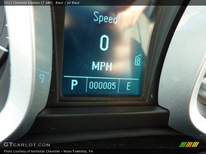 Black / Jet Black 2011 Chevrolet Equinox LT AWD