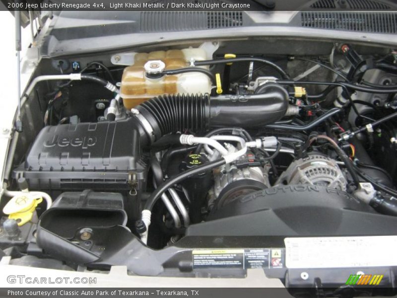 Light Khaki Metallic / Dark Khaki/Light Graystone 2006 Jeep Liberty Renegade 4x4