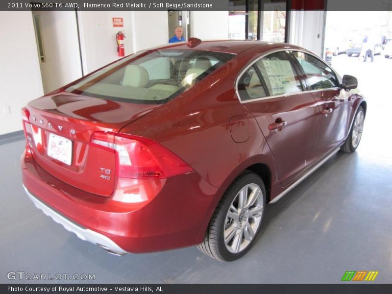  2011 S60 T6 AWD Flamenco Red Metallic