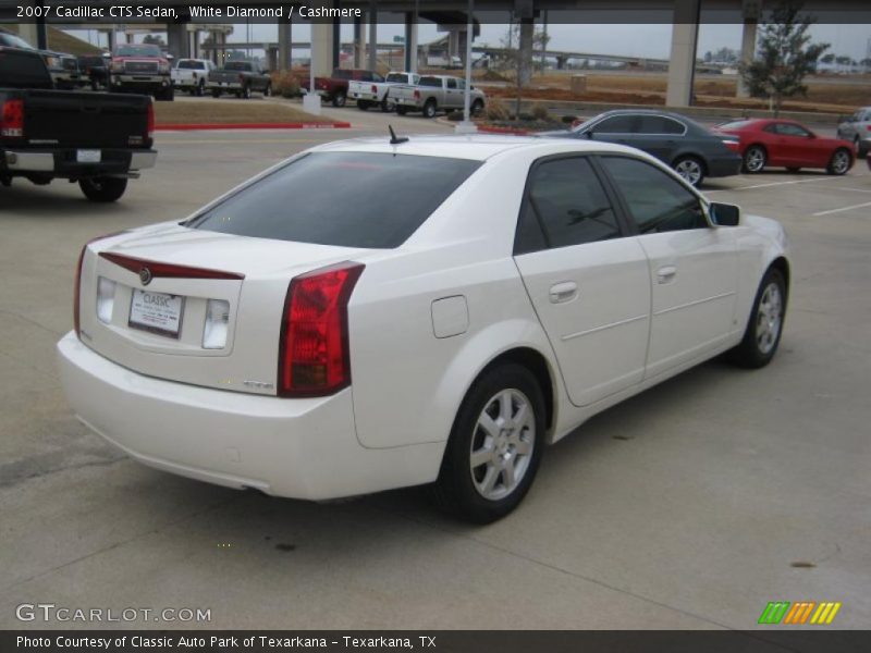White Diamond / Cashmere 2007 Cadillac CTS Sedan