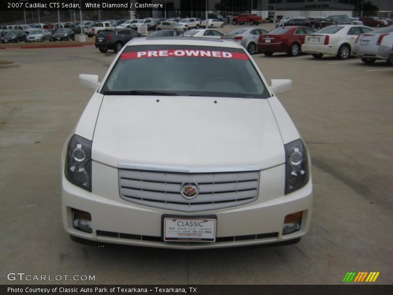 White Diamond / Cashmere 2007 Cadillac CTS Sedan