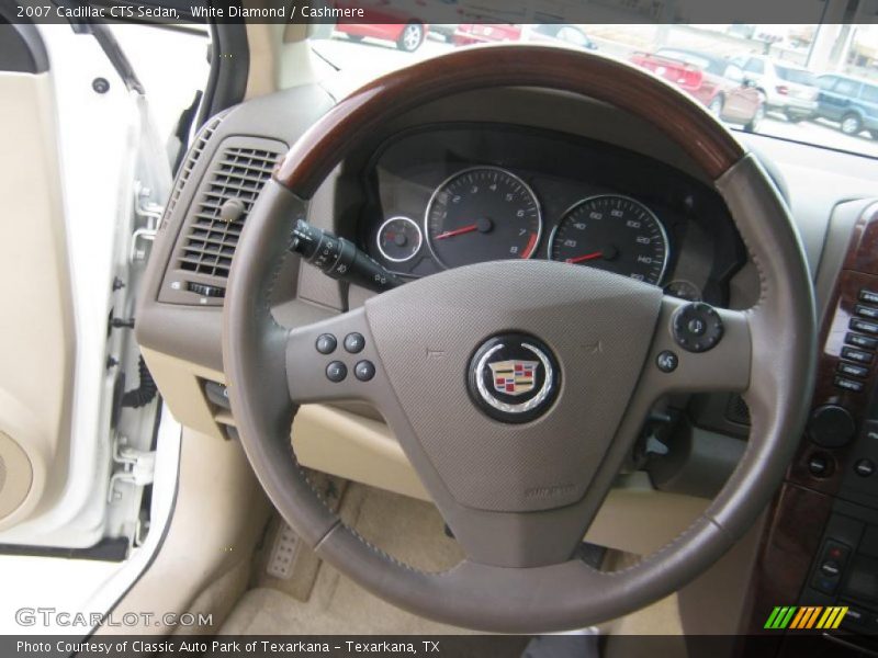 White Diamond / Cashmere 2007 Cadillac CTS Sedan