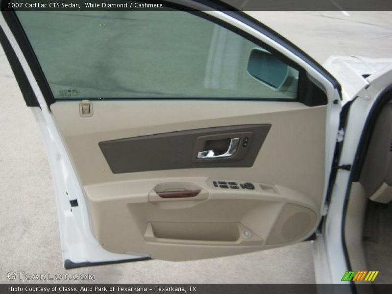 White Diamond / Cashmere 2007 Cadillac CTS Sedan