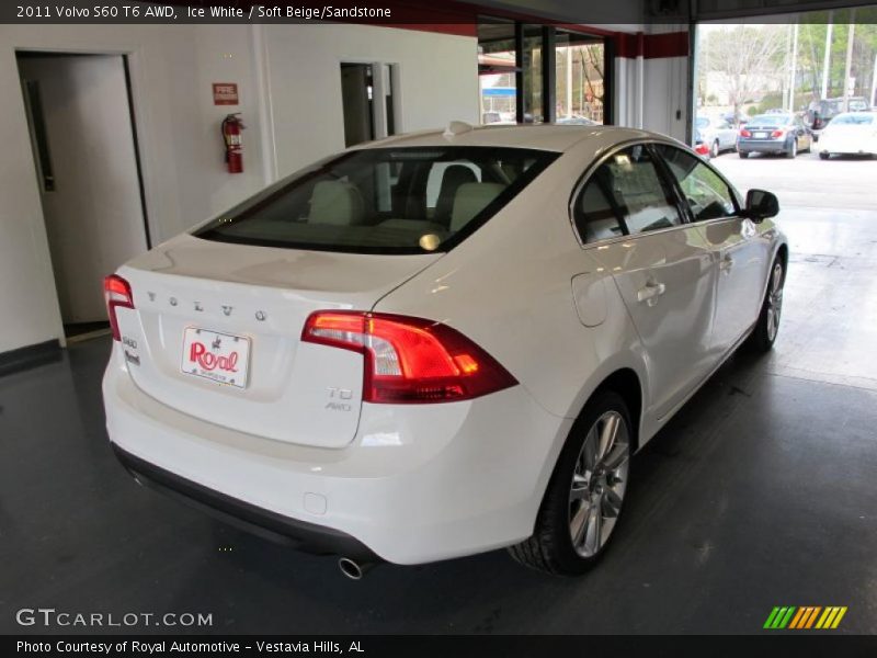  2011 S60 T6 AWD Ice White