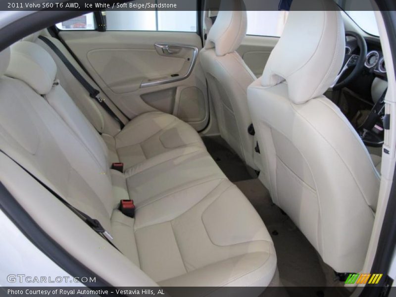  2011 S60 T6 AWD Soft Beige/Sandstone Interior