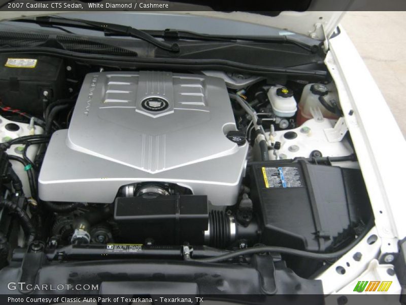 White Diamond / Cashmere 2007 Cadillac CTS Sedan