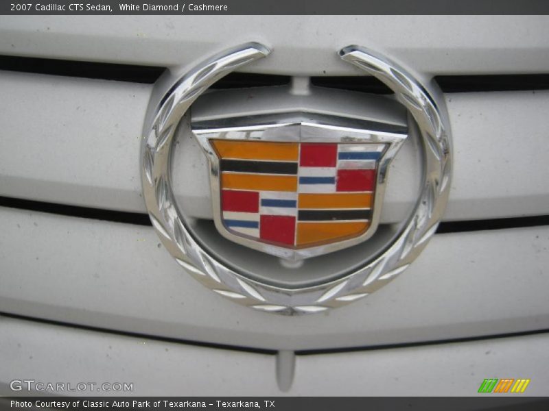 White Diamond / Cashmere 2007 Cadillac CTS Sedan