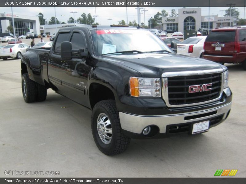 Front 3/4 View of 2008 Sierra 3500HD SLT Crew Cab 4x4 Dually