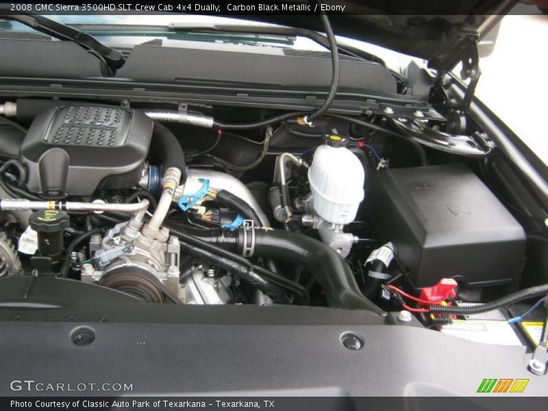  2008 Sierra 3500HD SLT Crew Cab 4x4 Dually Engine - 6.6 Liter DOHC 32V Duramax Turbo Diesel V8