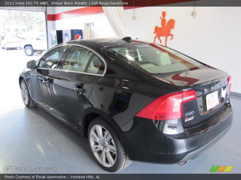  2011 S60 T6 AWD Ember Black Metallic