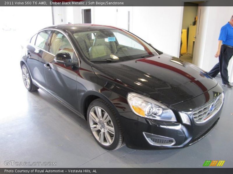  2011 S60 T6 AWD Ember Black Metallic