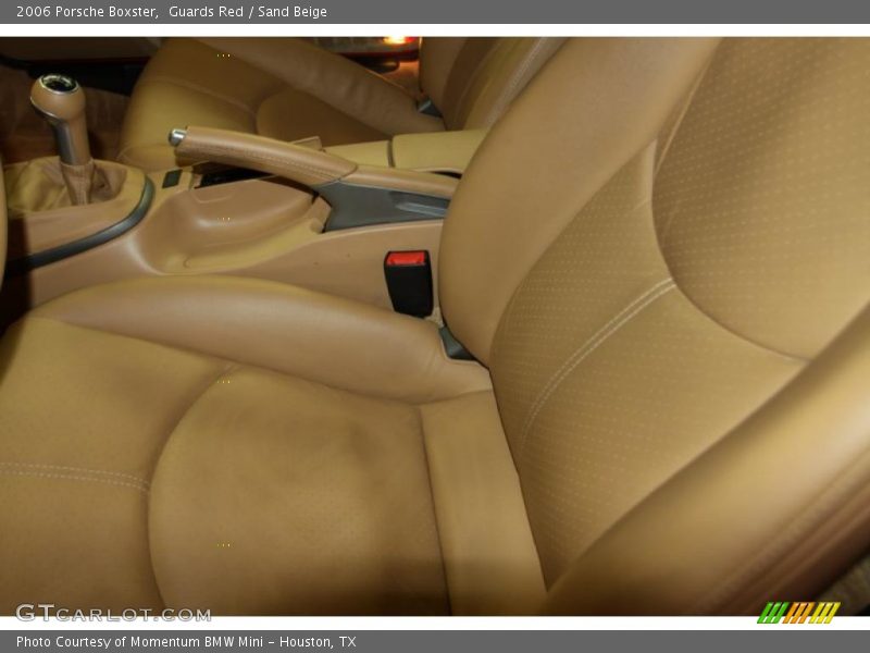 Guards Red / Sand Beige 2006 Porsche Boxster