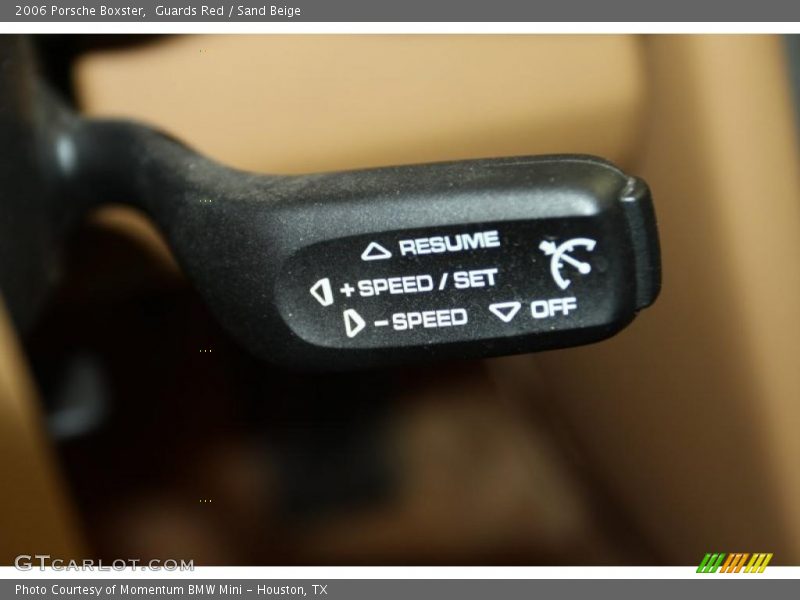 Guards Red / Sand Beige 2006 Porsche Boxster