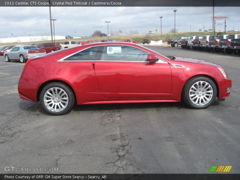  2011 CTS Coupe Crystal Red Tintcoat